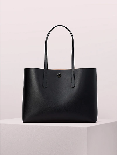 Shop Kate Spade Molly Large Tote In Black