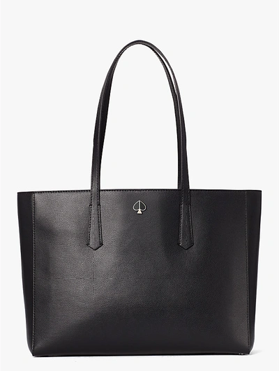 Shop Kate Spade Molly Large Work Tote In Black