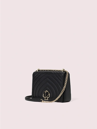 Kate Spade Amelia Twistlock Medium Convertible Chain Shoulder Bag In Black  | ModeSens