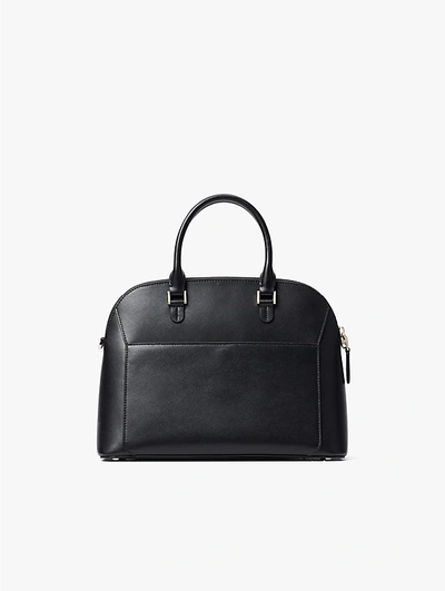 Shop Kate Spade Louise Medium Dome Satchel In Black