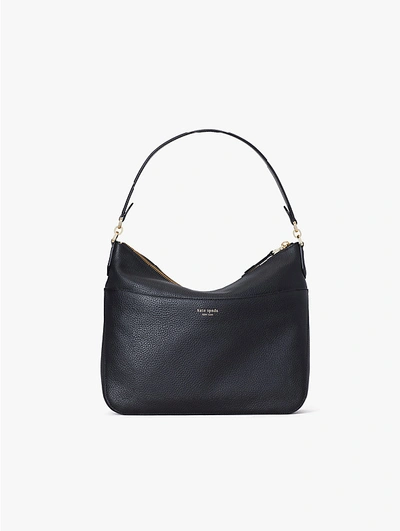 Shop Kate Spade Polly Medium Convertible Shoulder Bag In Black