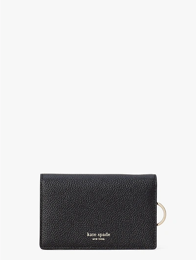 Shop Kate Spade Margaux Small Key Ring Wallet In True Taupe