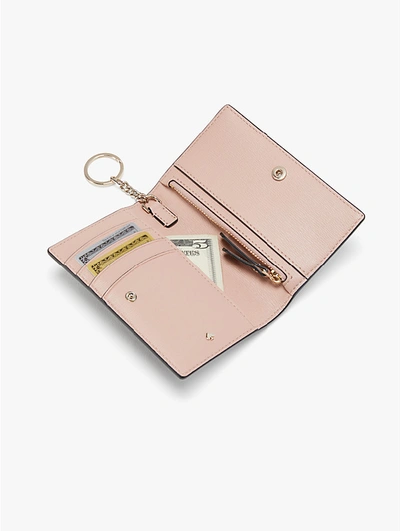 Shop Kate Spade Margaux Small Key Ring Wallet In True Taupe