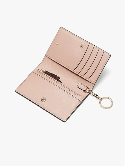 Shop Kate Spade Margaux Small Key Ring Wallet In True Taupe