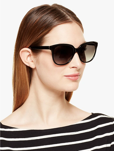 Shop Kate Spade Bayleigh Sunglasses In Camel Tortoise