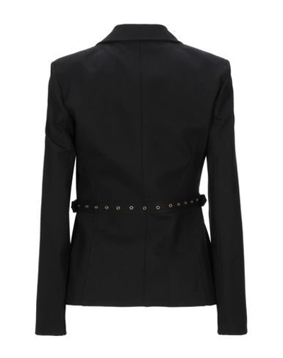 Shop Versace Jeans Couture Suit Jackets In Black
