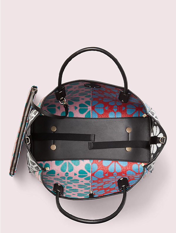 Kate Spade Everything Spade Flower Medium Tote In Green Multi ModeSens