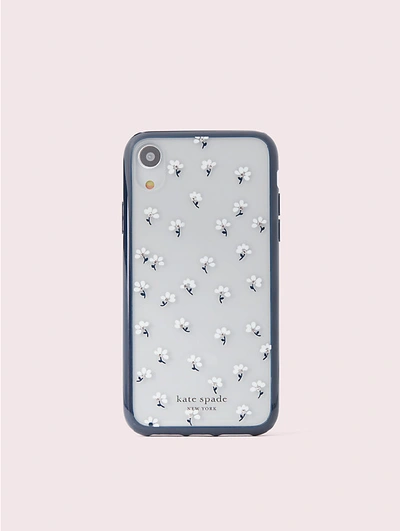 Shop Kate Spade Jeweled Daisies Iphone Xr Case In Clear Multi