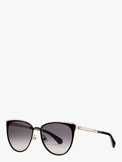 Kate Spade Jabrea Sunglasses In Black