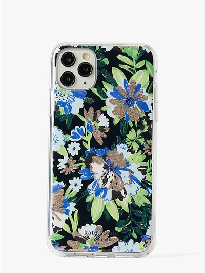Shop Kate Spade Full Bloom Iphone 11 Pro Max Case In Black Multi