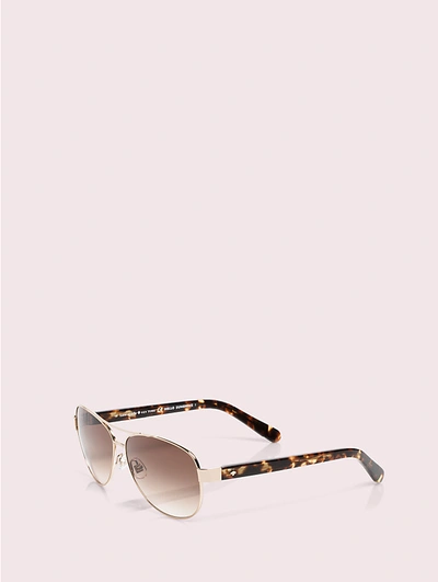 Shop Kate Spade Dalia 2 In Gold Havana