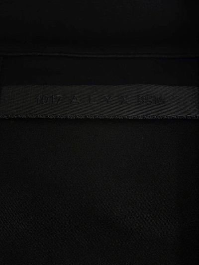 Shop Alyx 1017  9sm Zipped Track Jacket In Black