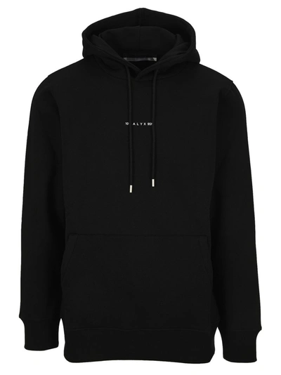 Shop Alyx 1017  9sm Logo Print Hoodie In Black
