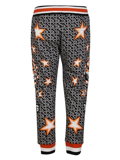 Shop Dolce & Gabbana Dg Star Track Pants In Multi