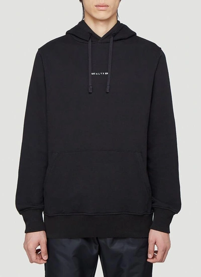 Shop Alyx 1017  9sm Sphere Hooded Sweatshirt In Black