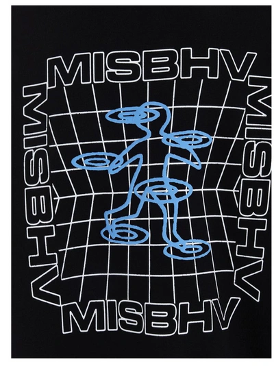Shop Misbhv Graphic Print Hoodie In Black
