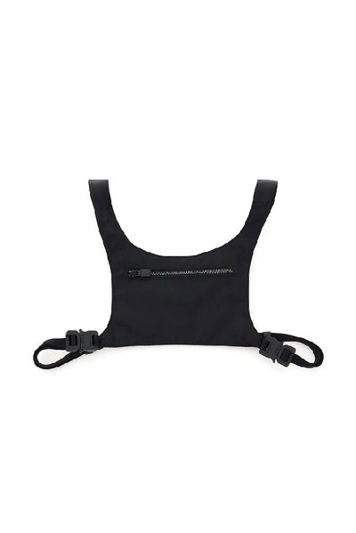 Shop Alyx 1017  9sm Zipped Chest Bag In Black