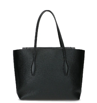 Shop Tod's Joy Medium Shopping Bag In Black
