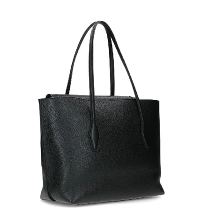 Shop Tod's Joy Medium Shopping Bag In Black