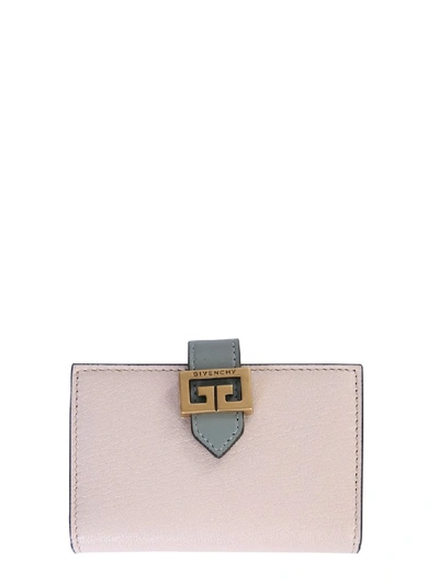 Shop Givenchy Gv3 Flap Wallet In Pink