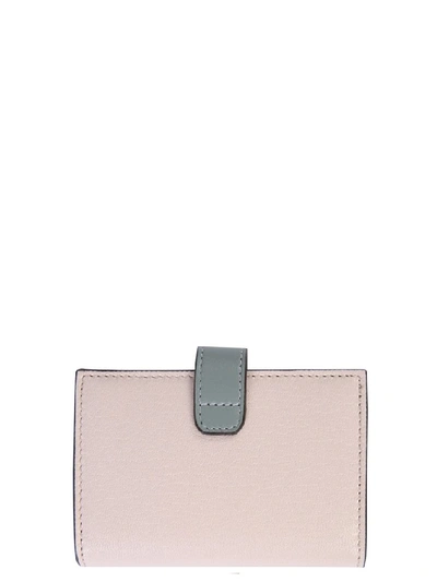 Shop Givenchy Gv3 Flap Wallet In Pink