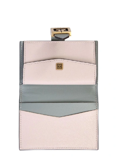 Shop Givenchy Gv3 Flap Wallet In Pink