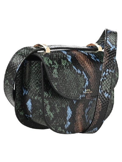 Shop Apc A.p.c. Genève Mini Shoulder Bag In Multi