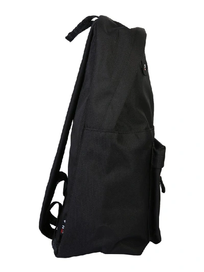 Shop Fila Logo Backpack In Black