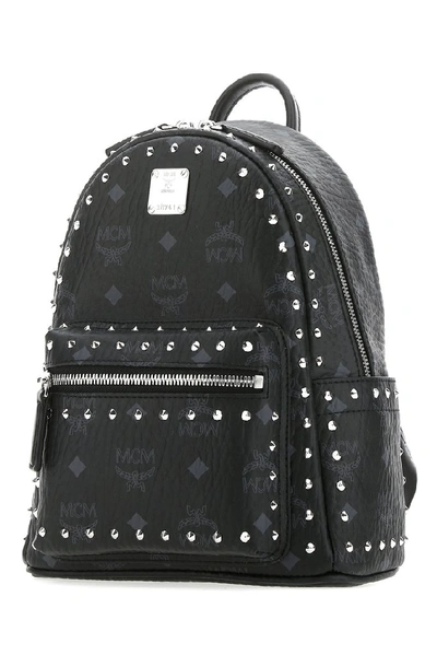 Shop Mcm Stark Stud In Black