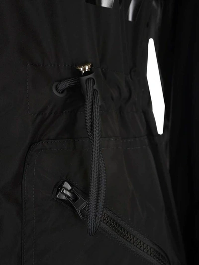 Shop Burberry Horseferry Print Parka In Black