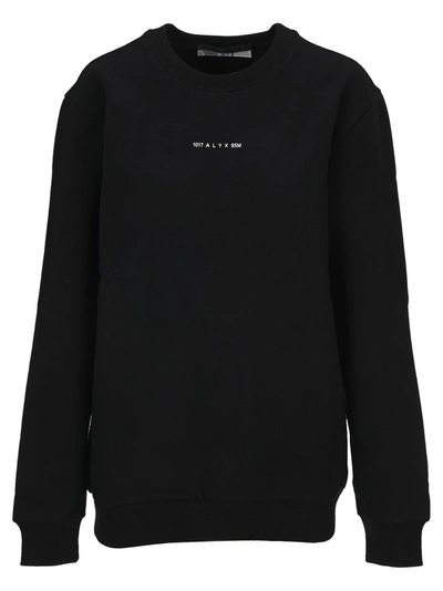 Shop Alyx 1017  9sm Logo Print Sweatshirt In Black