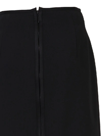 Shop Proenza Schouler Front Slit Pencil Skirt In Black