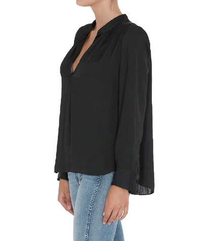 Shop Zadig & Voltaire Tink Tunic Blouse In Black