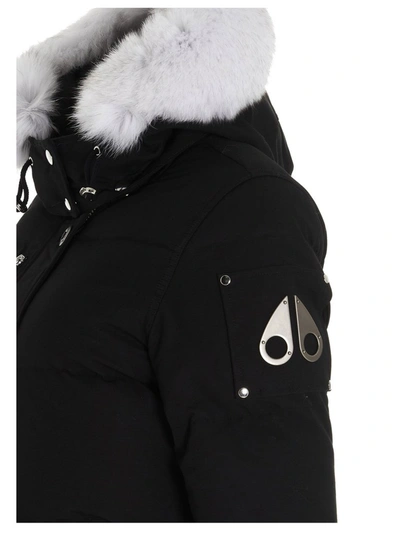 Shop Moose Knuckles 3q Parka In Black