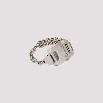 Shop Alyx 1017  9sm Buckle In Silver