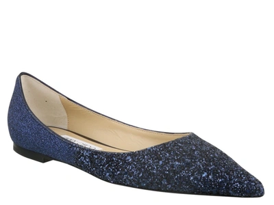 Shop Jimmy Choo Love Shoes In Navy