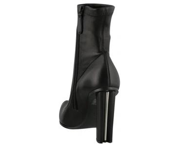 Shop Alexander Mcqueen Block Heel Boots In Black