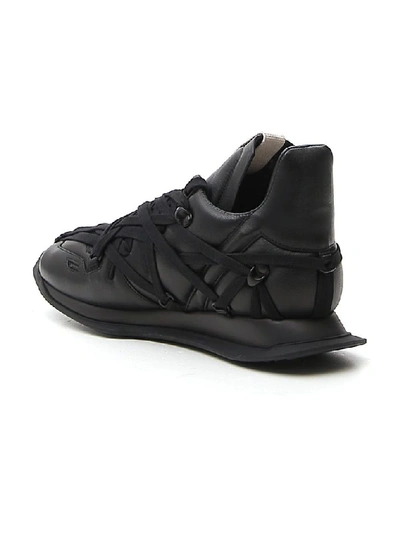 Shop Rick Owens Tecuatl Maximal Sneakers In Black