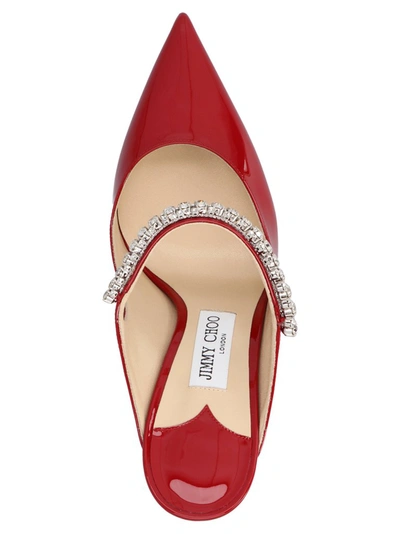 Shop Jimmy Choo Bing Mules In Red