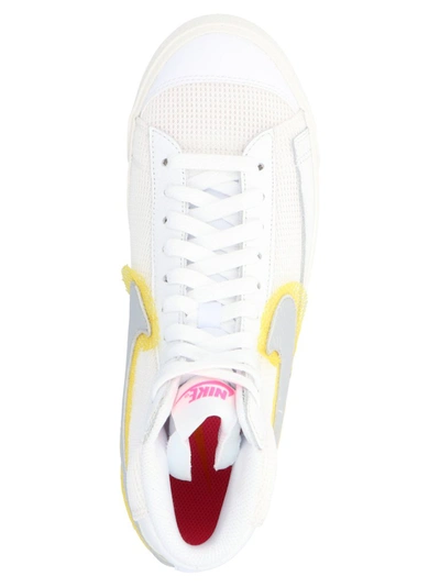 Shop Nike Blazer Mid Vintage 77 Sneakers In White