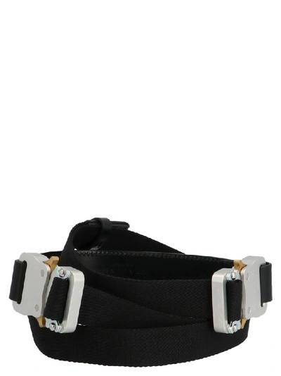 Shop Alyx 1017  9sm Double Buckle Medium Rollercoaster Belt In Black