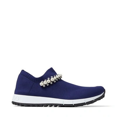 Shop Jimmy Choo Verona In Navy/white