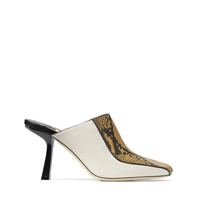 Shop Jimmy Choo Marcel 85 In Black/dijon/latte