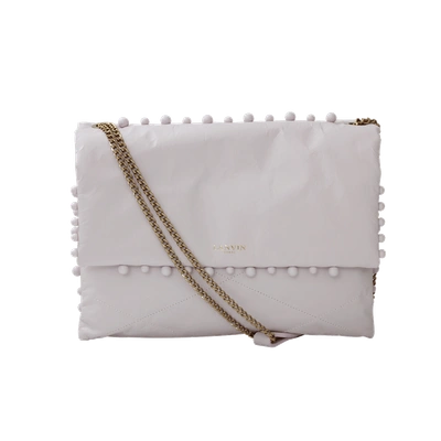 Lanvin Medium Shoulder Sugar Bag In Palepink