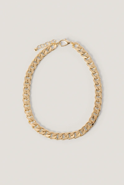 Shop Na-kd Chunky Chain Necklace - Gold