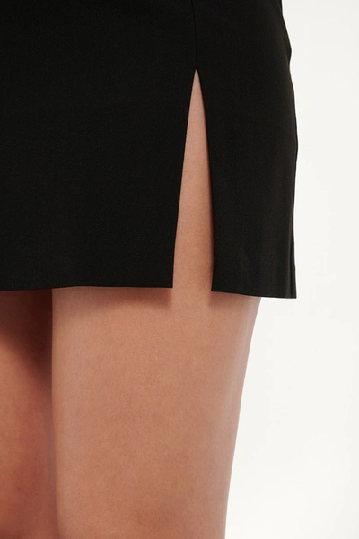 Shop Mathilde Gøhler X Na-kd Slit Mini Skirt - Black
