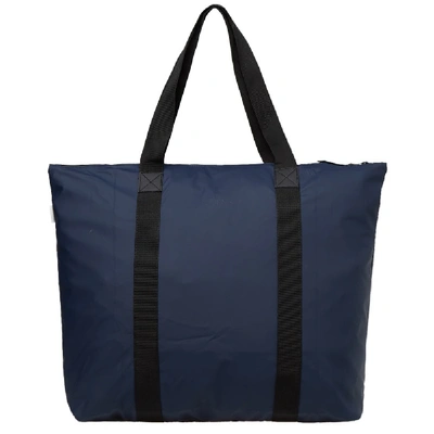 Shop Rains Tote Bag In Blue