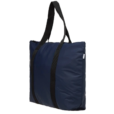 Shop Rains Tote Bag In Blue