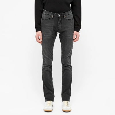 Shop Acne Studios Max Slim Fit Jean In Black