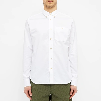 Shop A Kind Of Guise Button Down Oxford Shirt In White